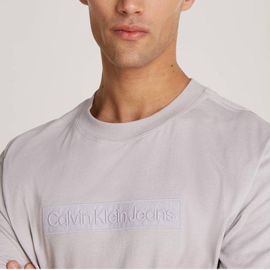 Calvin Klein Ανδρική κοντομάνικη μπλούζα Embroidered Box Tee